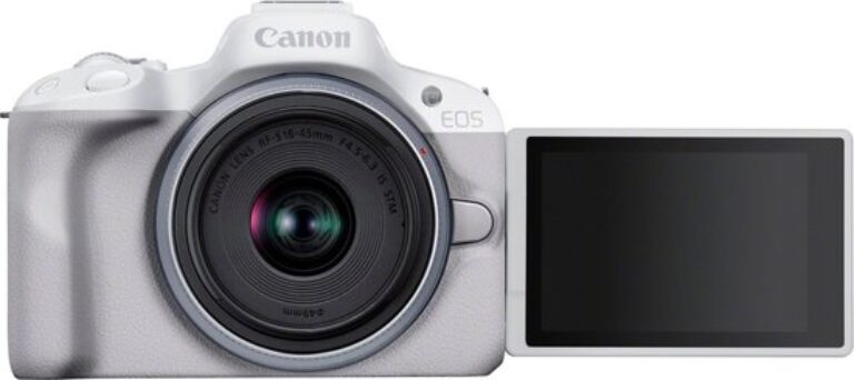 Canon EOS R50 systeemcamera met RF-S 18-45 IS STM