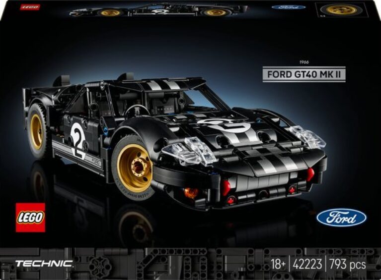 LEGO Technic 1966 Ford GT40 MKII Bouwset – 793 onderdelen
