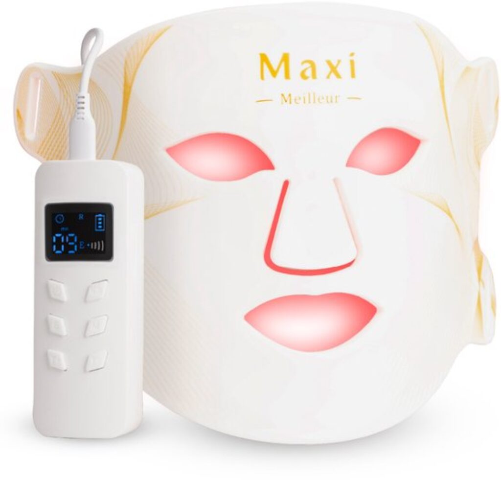 Maxi Meilleur® led masker & - Anti-aging red light therapy - led mask & - rood licht therapie