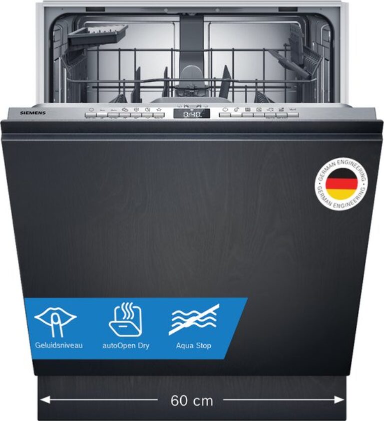 Siemens SN63EX04TE iQ300 inbouwvaatwasser 60 cm